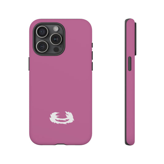 untrusted u logo phone case PINK