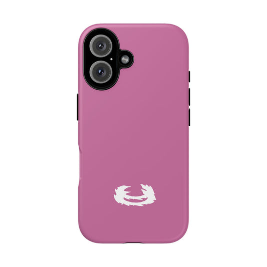 untrusted u logo phone case PINK