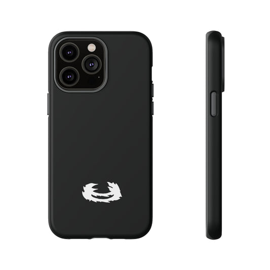 untrusted u logo phone case BLACK